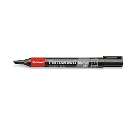 Klika -  Luxor 251 zwart permanent marker 2-5mm