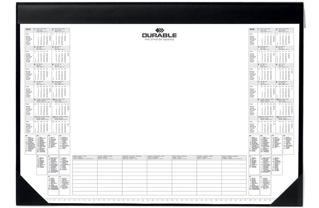 Durable -  schrijfonderlegger met kalender 2026-2027