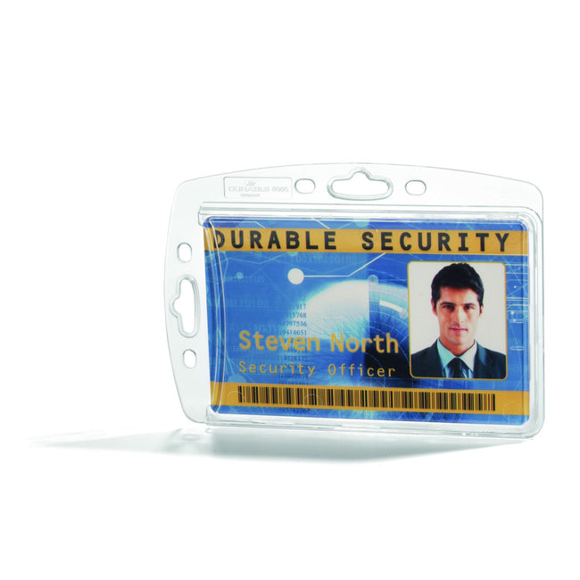 Durable -  Badge  gesloten voor 1 kaart
