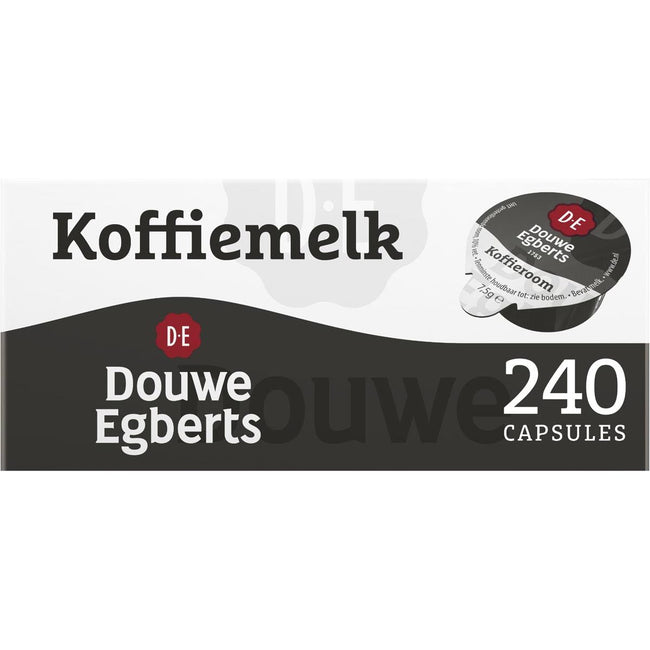 Douwe Egberts - lait de café, 7,5 g tasses, boîte de 240 morceaux