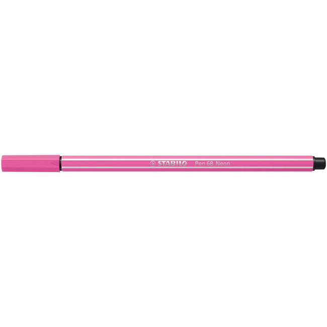 Stabilo -  Pen 68, premium viltstift, neon roze, per stuk