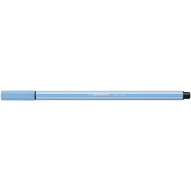 Stabilo -  Viltstift pen 68/11 m ijsblauw | 10 stuks