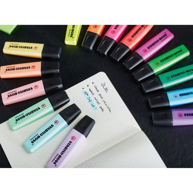 Stabilo -  Markeerstift boss 70/54 blister oranje | 10 stuks