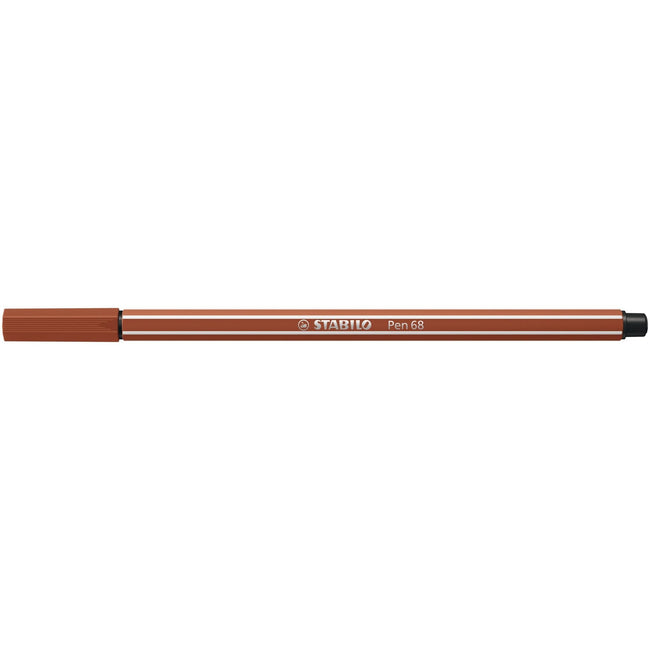 Stabilo -  Viltstift pen 68/38 m roodkrijt | 10 stuks