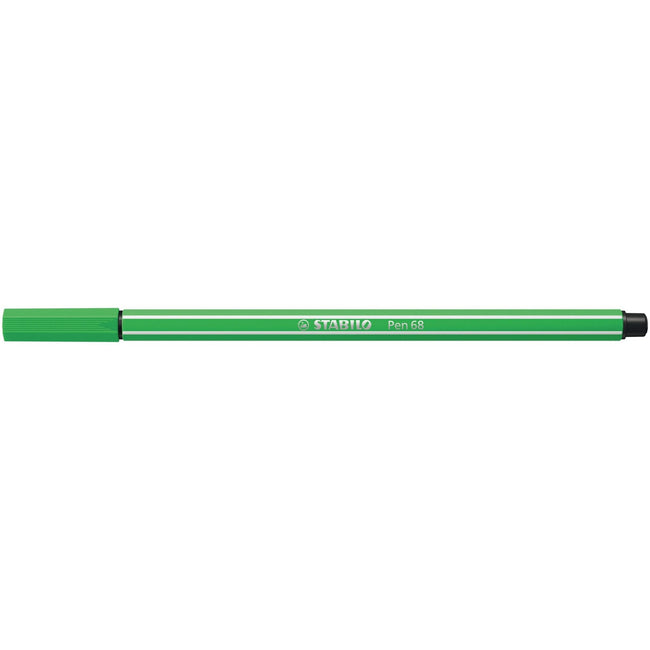 Stabilo -  Pen 68, premium viltstift, loofgroen, per stuk | 10 stuks