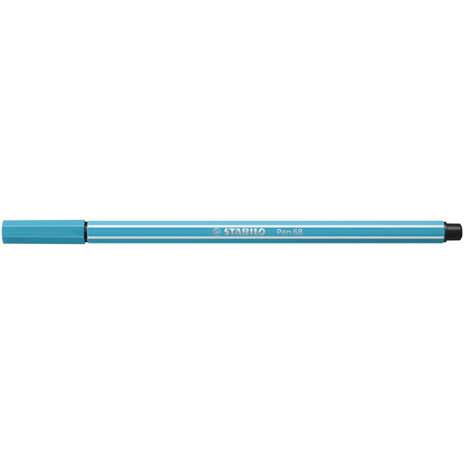 Stabilo -  Viltstift pen 68/57 m azuurblauw | 10 stuks
