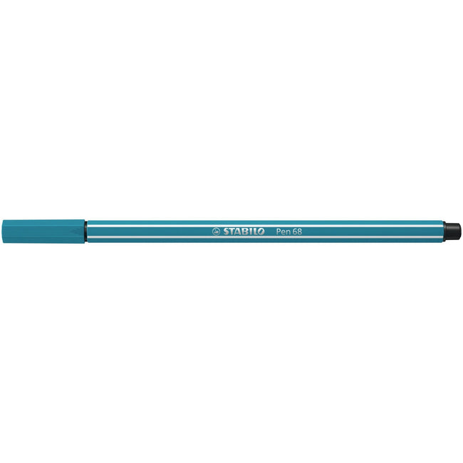 Stabilo -  Pen 68, premium viltstift, licht blauw, per stuk