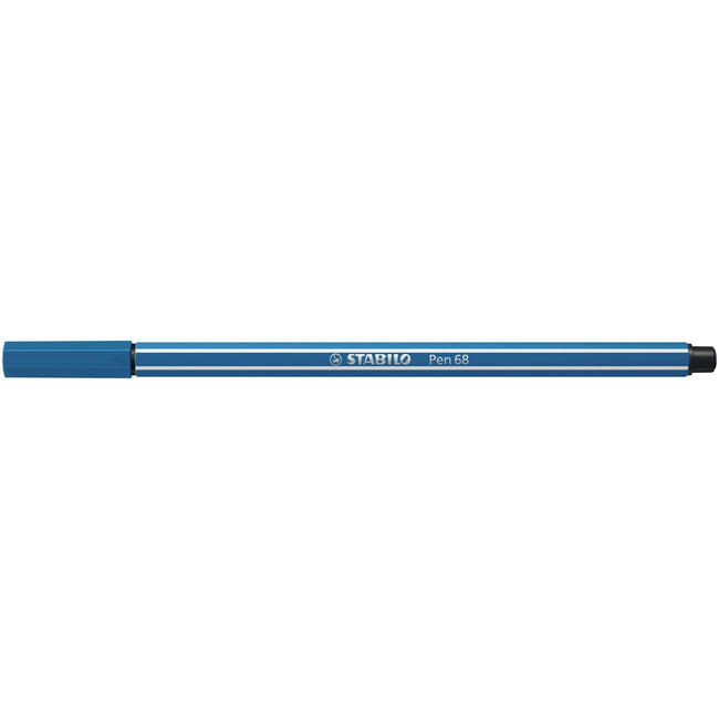 Stabilo -  Pen 68, premium viltstift, ultramarijn blauw, per stuk