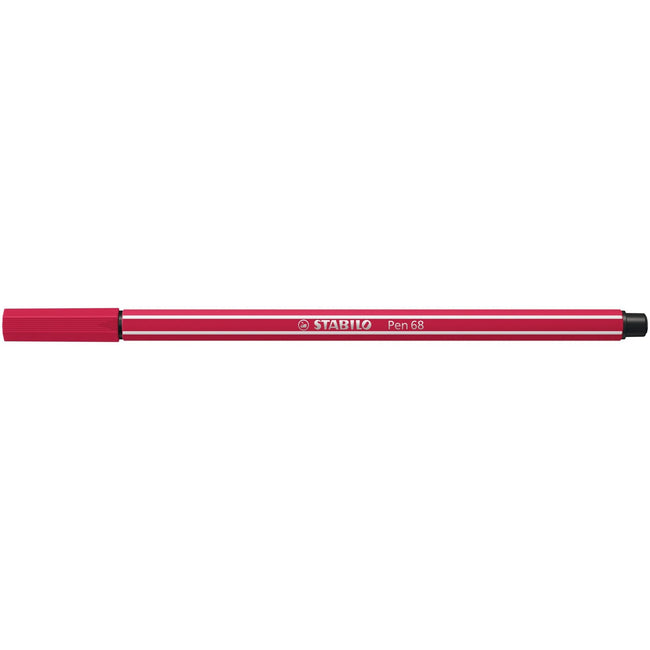 Stabilo -  Pen 68, premium viltstift, donkerrood, per stuk