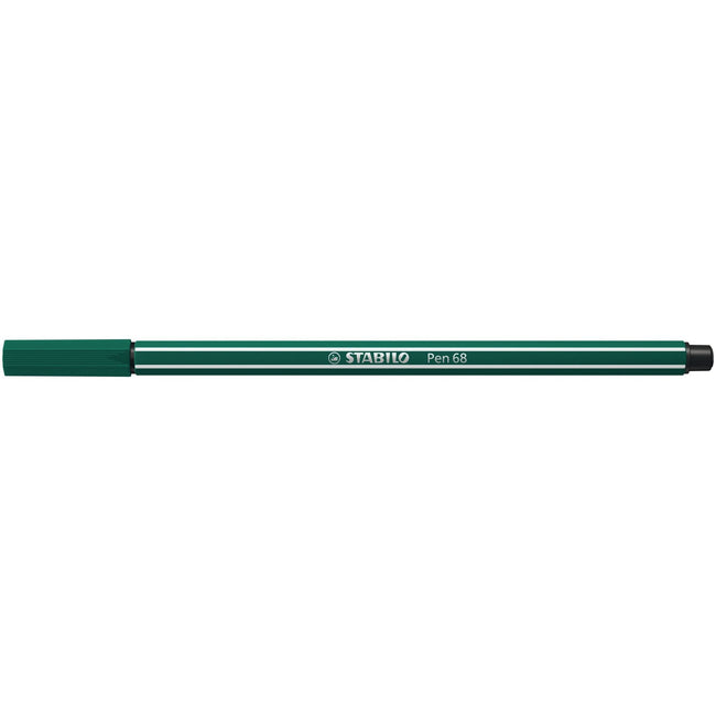 Stabilo -  Pen 68, premium viltstift, truquoise groen, per stuk