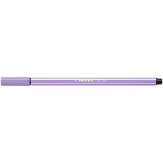 Stabilo -  Pen 68, premium viltstift, licht lila, per stuk | 10 stuks