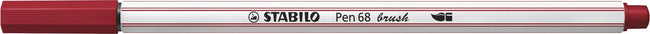 Stabilo -  Pen 68 brush, premium brush viltstift, heide paars, per stuk