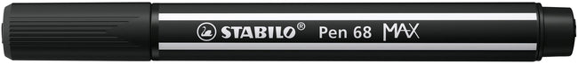 Stabilo -  Pen 68 MAX 46 zwart | 5 stuks