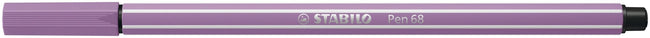 Stabilo -  Pen 68, premium viltstift, vergrijsd violet, per stuk