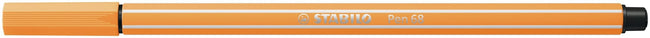 Stabilo -  Pen 68, premium viltstift, papaya, per stuk