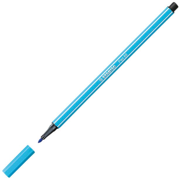 Stabilo -  Pen 68, premium viltstfit, ARTY metalen etui met 66 stuks in 65 kleuren