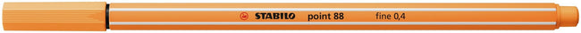Stabilo -  Fineliner point 88/85 f papaya | 10 stuks