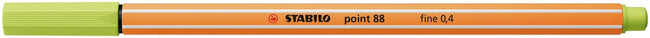 Stabilo -  Fineliner point 88/14 f vleugje limoen | 10 stuks