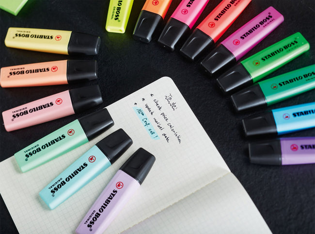 Stabilo -  Markeerstift boss 70/54 blister oranje | 10 stuks