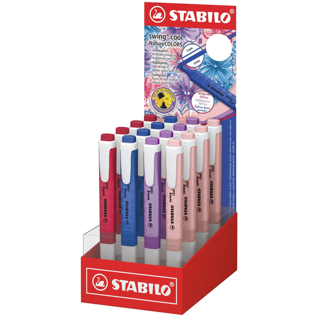 Stabilo -  Markeerstift swing cool wildfl assorti