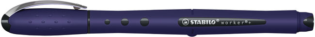 Stabilo -  Rollerpen worker+ wildflower pruisisch bl | 10 stuks