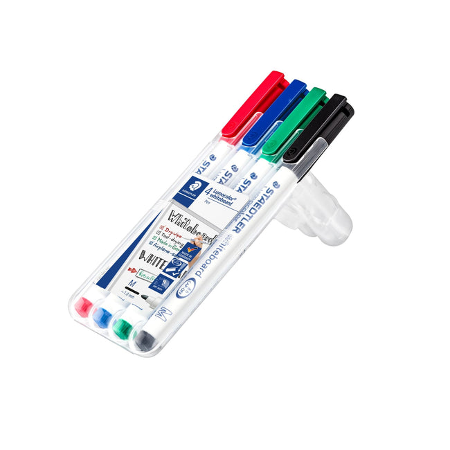Staedtler -  Whiteboardmarker 301 rond 1mm ass