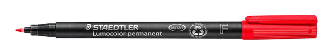 Staedtler -  Viltstift ohp lumo f 318 perm rood
