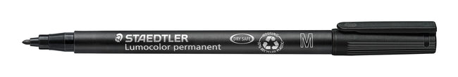 Staedtler -  Viltstift ohp lumo m 317 perm zwart