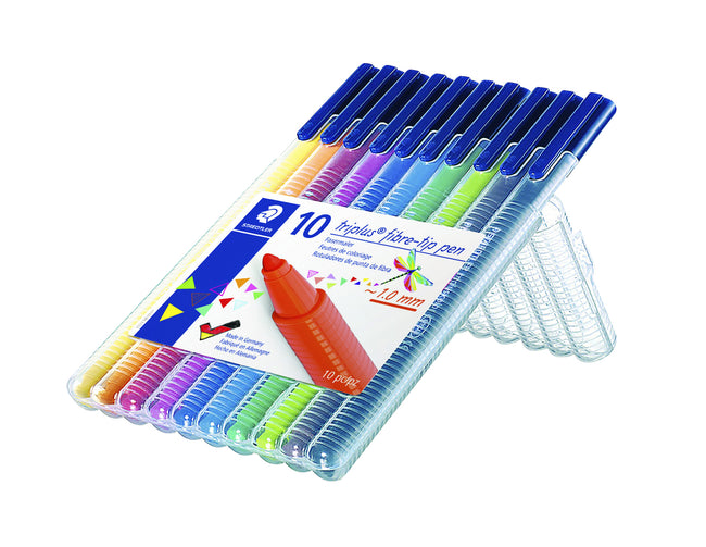 Staedtler -  Kleurstift 323 triplus color 10 st ass