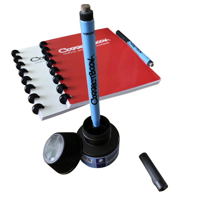Staedtler -  Viltstiftvulling lumocolor 305 zwart | 4 stuks
