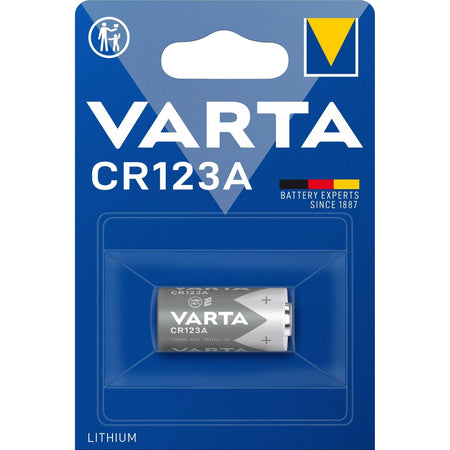 Varta -  Batterij cylindrical cr123a lithium | 10 stuks