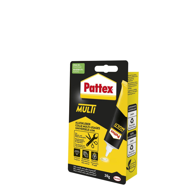 Pattex -  Alleslijm  multi tube 20 gram op blister