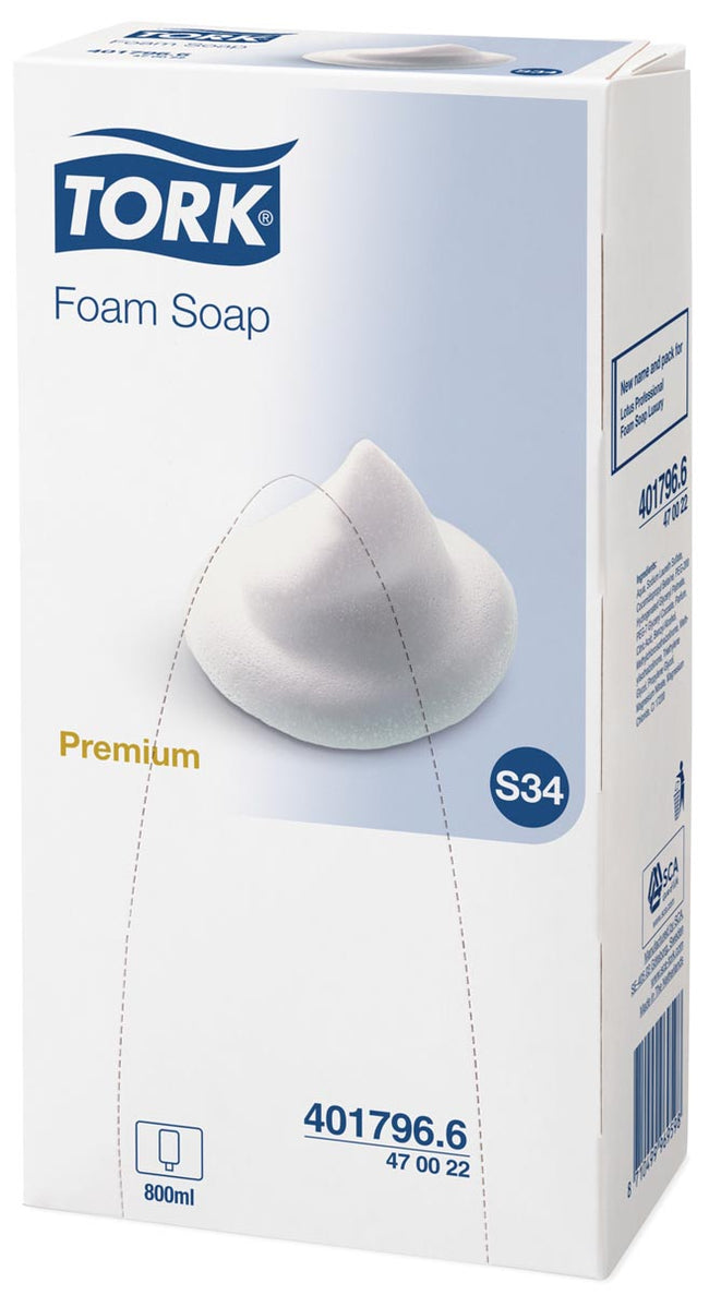 Tork - savon mousse, système S34, flacon de 800 ml