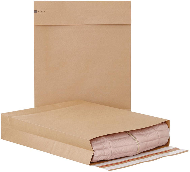 E-green -   enveloppen met blokbodem, ft 590 x 450 x 100 + 95 mm, doos van 100 stuks (afbeelding 2)