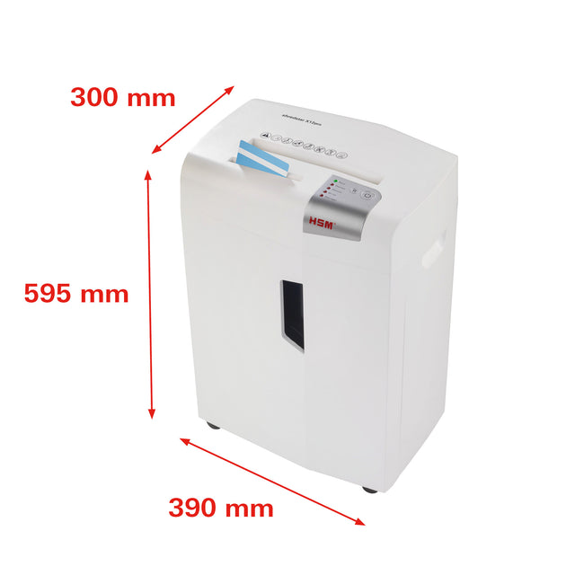 HSM -  Papiervernietiger  shred x12pro 2x15mm
