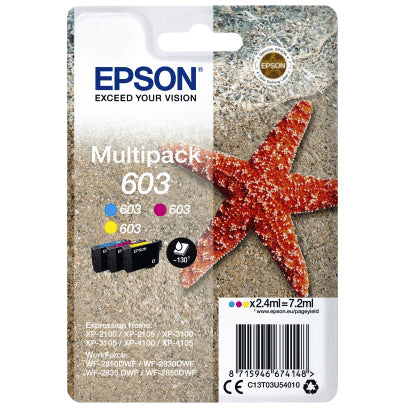 Epson -  Multipack 3-colours 603 Ink