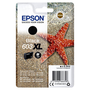 Epson - Tintenpatrone 603XL T03A1 schwarz