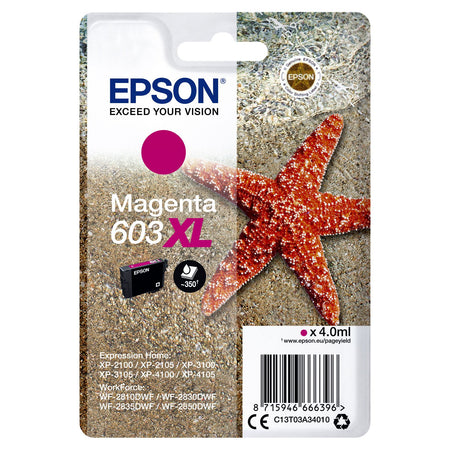 Epson -  Singlepack Magenta 603XL Ink