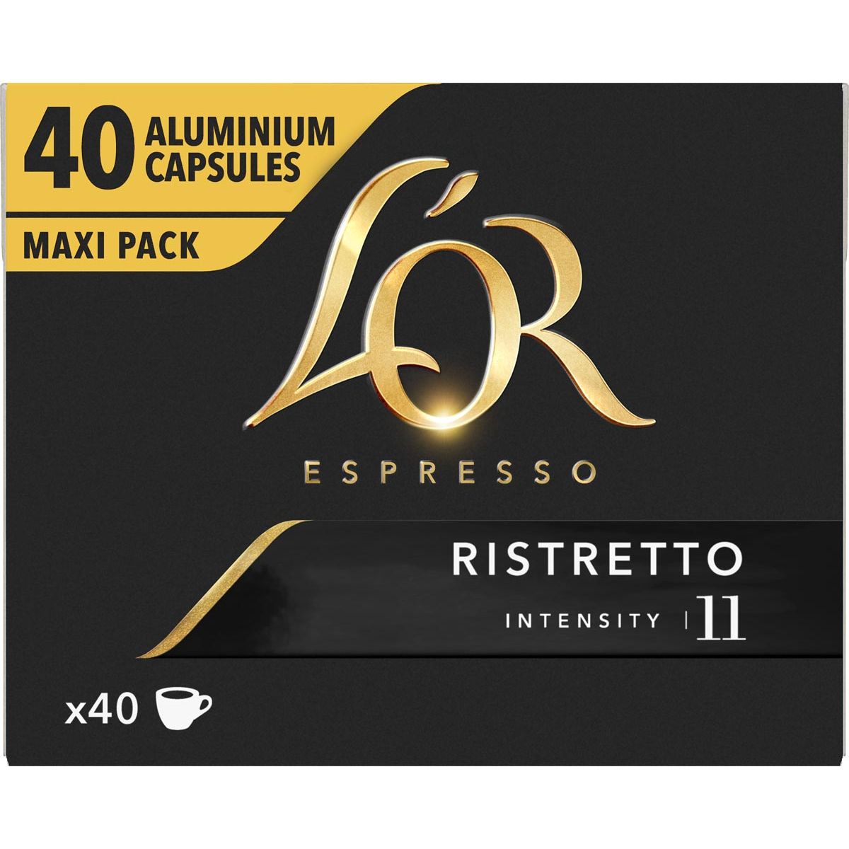 Douwe Egberts - Capsules de café de l'intensité, Ristrett, 40 pièces Suit