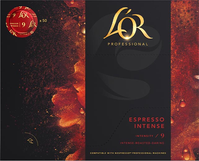 Douwe Egberts - professional discs Intensity 9, Espresso Intense, pak van 50 discs