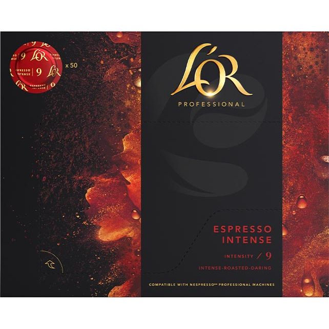 Douwe Egberts - professional discs Intensity 9, Espresso Intense, pak van 50 discs