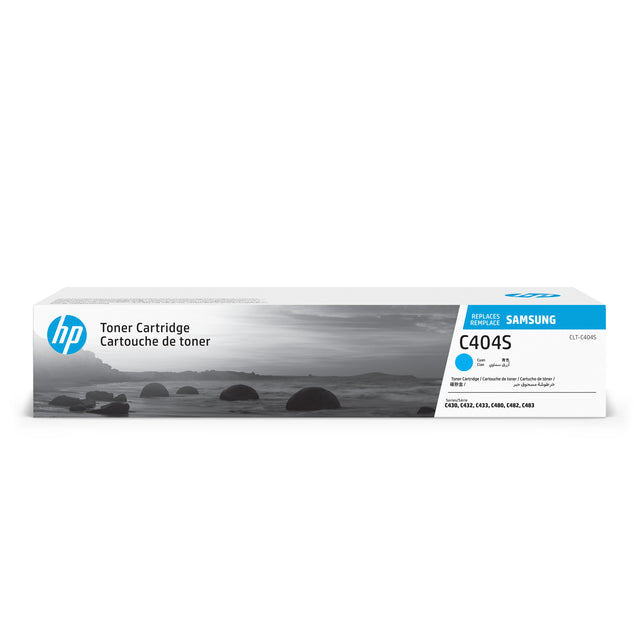 Samsung - Cartouche toner sam/hp clt-c404s bleu