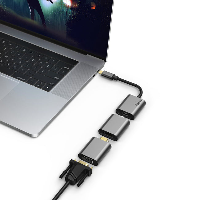 Hama -  00200306 USB grafische adapter 4096 x 2160 Pixels Grijs