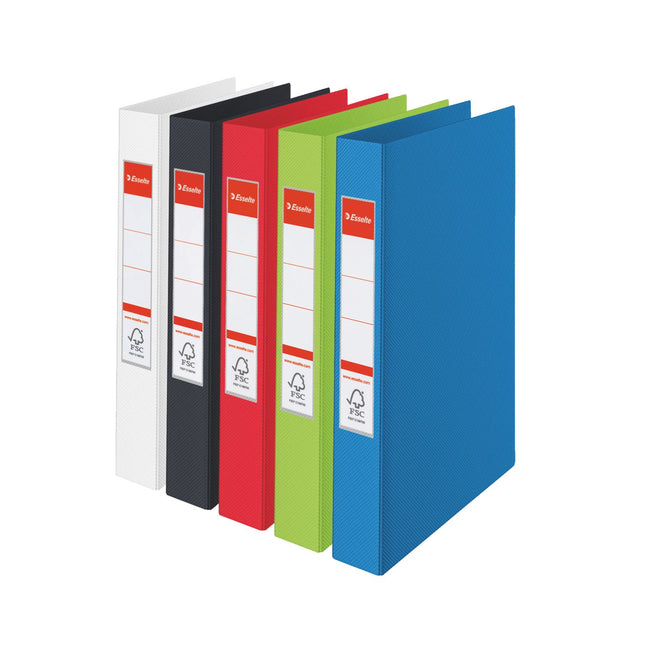 Esselte -  Ringband  stand a4 42mm recy pp folie ass | 10 stuks