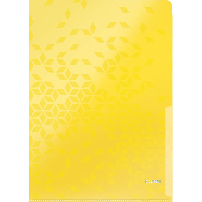 Leitz - Dossier en L WOW A4, en PP, couleurs assorties