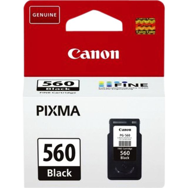 Canon - inktcartridge PG-560, 180 pagina's, OEM 3713C001, zwart