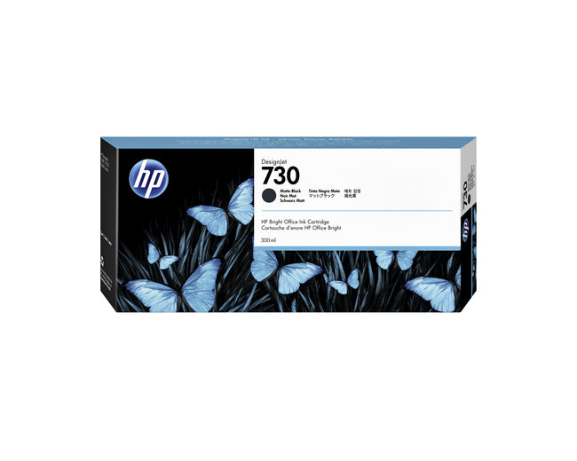 HP - Cartouche d'encre p2v71a 730 300ml noir mat