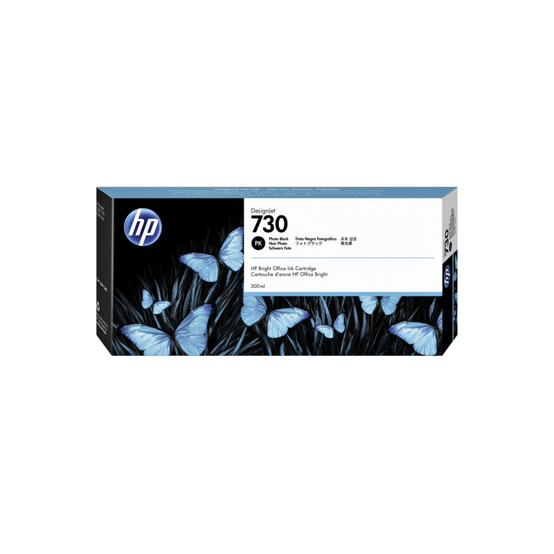 HP - Cartouche d'encre p2v73a 730 300ml photo noir
