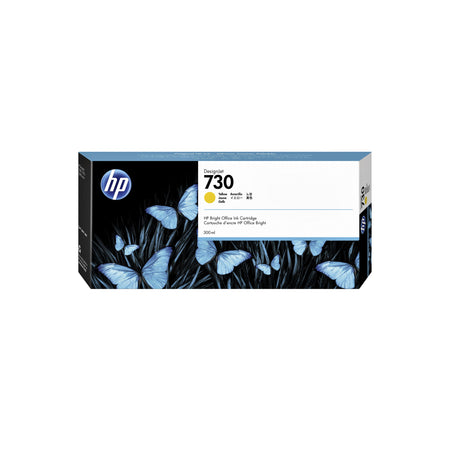 HP - Cartouche d'encre p2v70a 730 300ml jaune