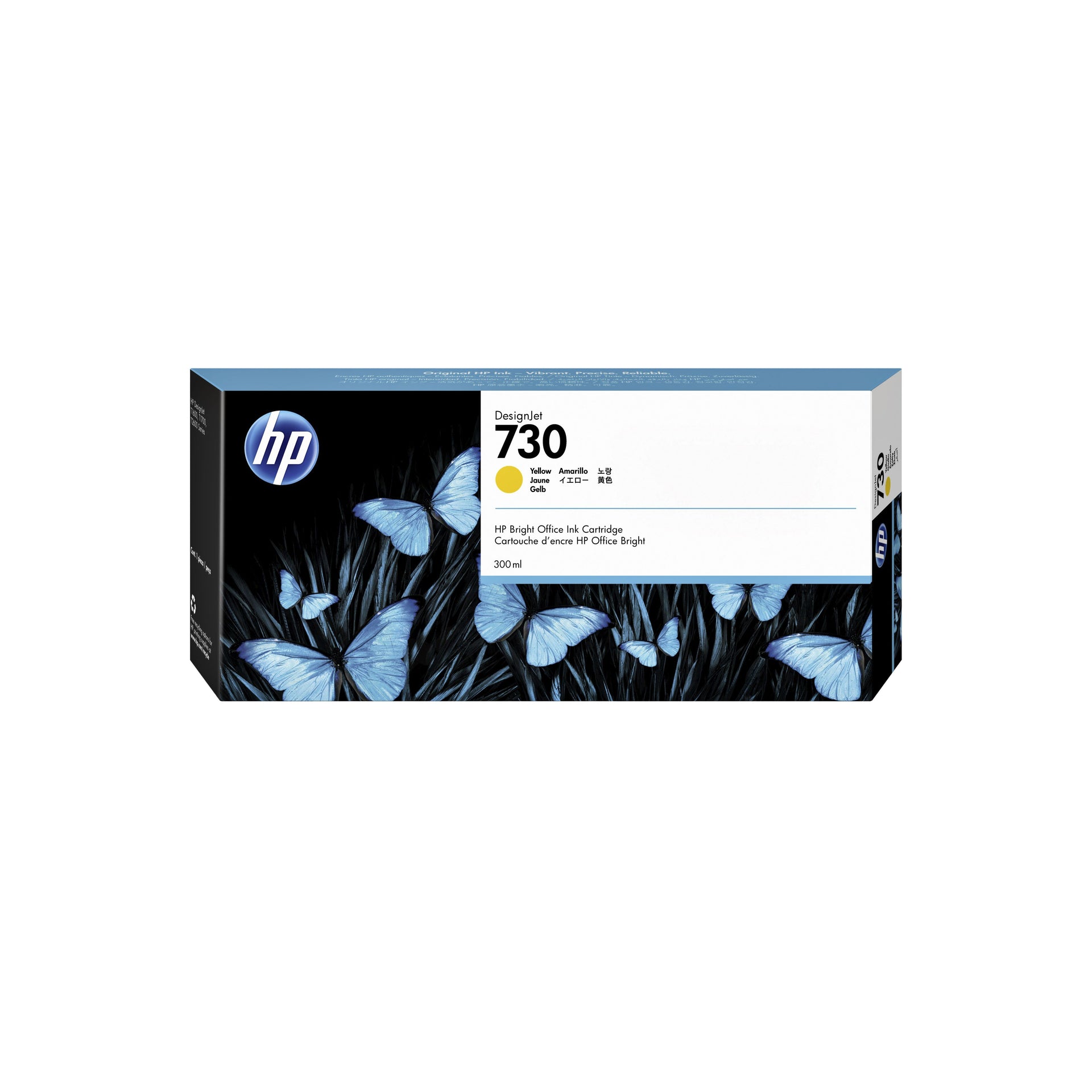 HP -  730 gele DesignJet inktcartridge, 300 ml